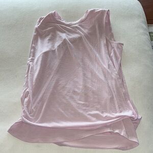 Athleta Girls Pink Sleeveless T-Shirt, size xl/14
